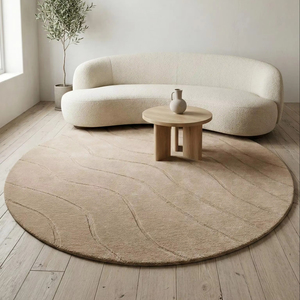 Alfombra de Lana Hecha a Mano de Lujo, Alfombra Decorativa Moderna para Uso Residencial, Hotelero y Comercial - Product Image 1