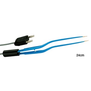 Forceps chirurgical bipolaire bleu, instrument manuel pour opération chirurgicale, classe I - Product Image 4