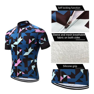 Vêtements de cyclisme de haute qualité à faible MOQ, uniforme de cyclisme, maillot de cyclisme à séchage rapide, unisexe - Product Image 4