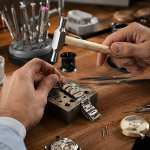 Marteau à riveter professionnel de style suisse avec manche en bois pour la fabrication de bijoux et l'artisanat - Product Image 5