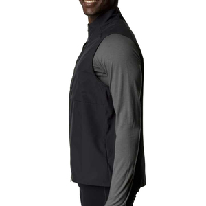 Custom Sleek Men's <b>Softshell</b> <b>Gilet</b>, Wind-Resistant Lightweight Sleeveless Jacket, Premium OEM Activewear for Layering - Product Image 1