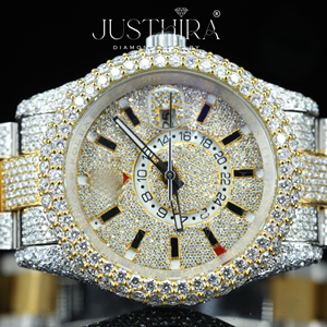 นาฬิกาควอตซ์เพชรโมอิสซาไนต์ขายดีอันดับต้นๆ สำหรับผู้หญิง แฟชั่นเครื่องประดับ กันน้ำ ของขวัญ นาฬิกา มีจำหน่ายจำนวนมาก - Product Image 2