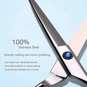 New 2026 High Quality Hair Cutting Barber Scissors Unique Design Stainless Steel Professional Salon Shears <b>Tool</b> - Product Image 3