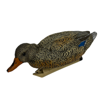 Petite leurre flottante en plastique durable pour canard colvert, idéale pour la chasse