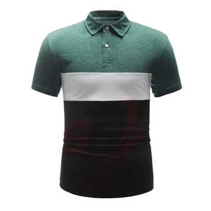 Chemise polo pour homme de qualité supérieure, design personnalisé, manches courtes, printemps-été, 100% coton, chemise polo pour homme - Product Image 1