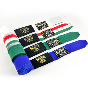 Breathable Boxing Hand Wraps for MMA Muay Thai Kickboxing Wrist <b>Support</b> Training Gear for Gym and Fitness Use - Product Image 1