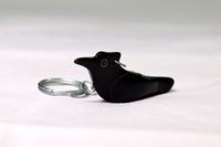 Porte-clés artisanal en forme d'oiseau - Porte-clés écologique pour salon intérieur