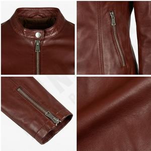 แจ็กเก็ตหนังแท้สำหรับผู้หญิงแจ็กเก็ตหนังแท้สำหรับ202ดีไซน์ทันสมัย - Product Image 4