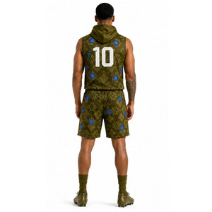 Custom 7v7 <b>Football</b> Uniforms Adults Breathable Plus <b>Size</b> Short Sleeve 100% Polyester High Quality All Seasons Custom Logo Design - Product Image 3