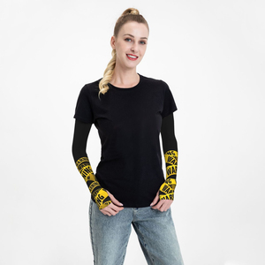 Manchons de bras de cyclisme à impression numérique, protection solaire UV 30/40/50+, les plus vendus 2026 - Chauffe-bras de sport - Product Image 5