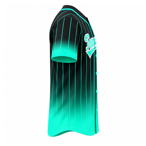 Maillot de baseball professionnel léger de couleur unie, respirant, 100 % polyester, grande taille, personnalisable pour l'entraînement d'équipe, marque privée, club - Product Image 3