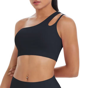 Nuevo sujetador deportivo de yoga con espalda descubierta y hombros descubiertos, tela elástica, alta calidad, transpirable, con soporte, cómodo y sin costuras. - Product Image 4