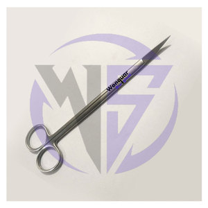 Wise Dental Kelly Surgical Scissors 6¼ Inch <b>Angled</b> Head Instrument Top Of Our Production Made By Wenquar Tools - Product Image 2