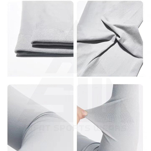 RIFAT SPORTS WEAR Manches de Cyclisme Unisexe Anti-UV Rafraîchissantes et Respirantes en Spandex/Polyester 80g, Compression Personnalisable pour Équipe - Product Image 4