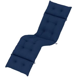 Cuscino per Sedia da Esterno Blu Navy, Tappetino per Terrazza, Solo Cuscini per Sedie, Cuscini e Imbottiture da Esterno - Product Image 5