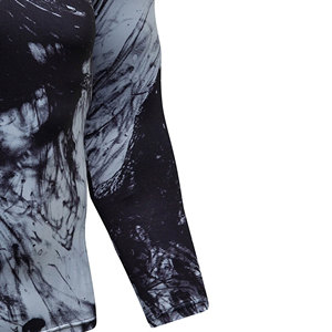 Rashguard de compression à manches longues pour hommes MMA, anti-humidité et respirant, 100 % polyester, fabriqué au Pakistan - Product Image 6