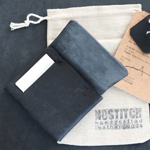 Premium Quality Leather Stitchless <b>Wallet</b> <b>RFID</b> <b>Blocking</b> Slim Minimalist Design Card Case For Business Gifts LSSW-0041 - Product Image 6