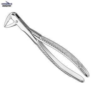 Forceps d'extraction manuels de marque personnalisée, modèle anglais, taille 74XN, argent, certifié CE - Product Image 1
