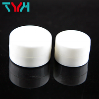 (SAMPLE) Pot de crème en plastique blanc 5ml 10ml, écologique et recyclable, pour nettoyant visage, crème contour des yeux, sérum et lotion miniatures