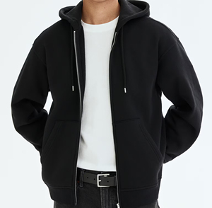 Heavyweight Cotton Hoodie Streetwear <b>Pullover</b> Custom Logo Option Custom OEM ODM - Product Image 2