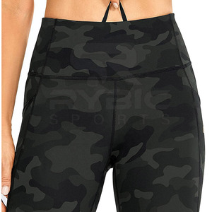 Leggings de yoga durables et très demandés pour femmes, imprimés numériquement par sublimation, extensibles et flexibles, pour le sport et le fitness. - Product Image 5