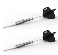 Ensemble de fléchettes en tungstène à pointe souple 85% de qualité professionnelle pour le divertissement en pub en intérieur, ensembles de fléchettes à pointe en plastique, fléchettes en acier tungstène durables