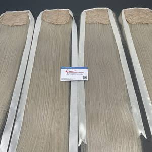 Prix d'usine Extensions de cheveux queue de cheval Cheveux humains super soyeux et ondulés Meilleure qualité Prêt en stock - Product Image 5