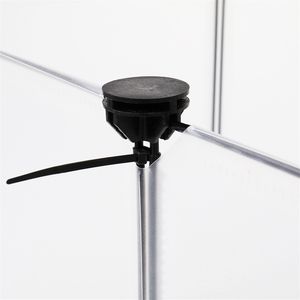 Corral para Animales Pequeños con Base de Plástico Sólido y Laterales de Malla/Metal para Cobayas, Hámsters, Conejos - Product Image 4