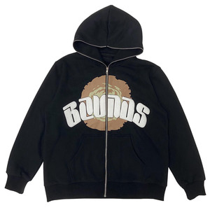 Hoodie personnalisé 400 GSM 100 % coton, streetwear épais, logo imprimé en relief, coupe oversize unisexe, fabricant de hoodies de luxe - Product Image 2