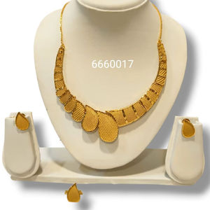 Collar de Diamantes con Engaste de Garras Infinito, Chapado en Oro de 6 Gramos, Estilo Hiphop, para Mujer Africana, Regalo de Boda o Compromiso, Marca AWAIS HOUSE - Product Image 1