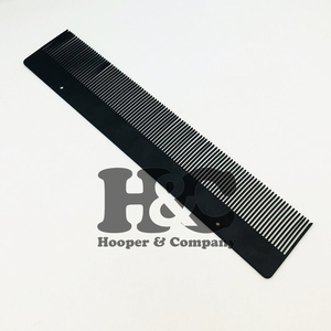 HOOPER and COMPANY HAC-HAWS-8 Nuevo Soporte para Pelucas de Acero Inoxidable Negro Mate Resistente y Duradero con Logotipo Personalizado - Product Image 4