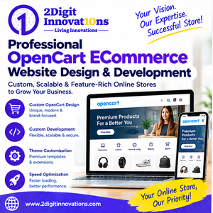 Conception et développement de sites e-commerce OpenCart professionnels, compatibles mobiles, avec intégration de paiement sécurisé, stockage Mac. - Product Image 1