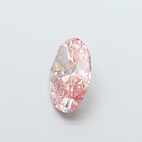 Diamant rose ovale fantaisie vif, clarté VS1, 2,5 carats, polissage excellent, pierre précieuse cultivée en laboratoire, certifiée IGI, qualité d'investissement