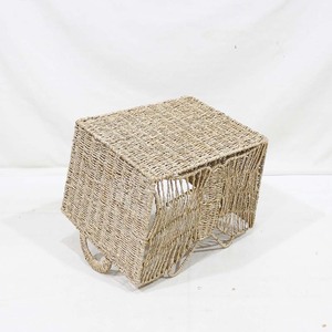 Eco Friendly Seagrass <b>Storage</b> <b>Basket</b> Butterfly Shape <b>Toy</b> Organizer Laundry <b>Basket</b> Nesting - Product Image 3