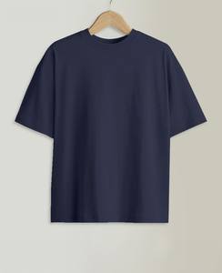 Camiseta Oversize Esencial para Hombre, de Algodón Premium, con Logotipo Personalizado, Etiqueta de Marca, Hombros Caídos, Estilo Cuadrado, Streetwear - Product Image 5