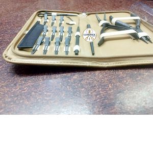 Kit de extensiones de cabello de acero inoxidable - Product Image 1