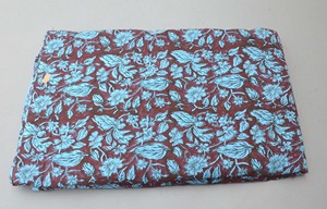 100% coton tissu par yard main bloc impression tissu indien fait à la main coton tissu pour la couture - Product Image 2