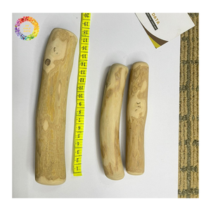 Bâton à mâcher pour chien en bois de café avec logo personnalisé, service OEM, fournisseur de produits durables pour animaux de compagnie - Product Image 3