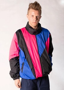 Conjunto Deportivo Unisex con Capucha, Cortavientos, Ligero, de Poliéster, para Invierno, con Bolsillos Laterales - Product Image 5