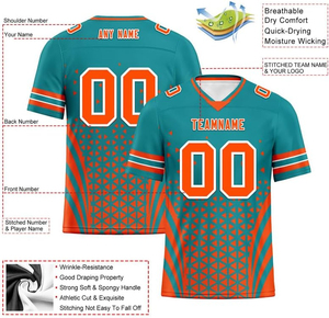Maillots de rugby unisexes personnalisés sublimés à manches courtes, respirants, grandes tailles, vêtements d'équipe, haute qualité, prix de gros usine - Product Image 2