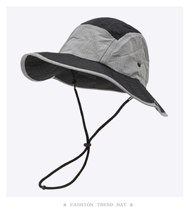 Sombrero de Pesca Clásico con Bordado 3D, Ventilación, Ala Ancha, Transpirable, Protección Solar, Secado Rápido, Diseño Ligero para Verano - Product Image 4