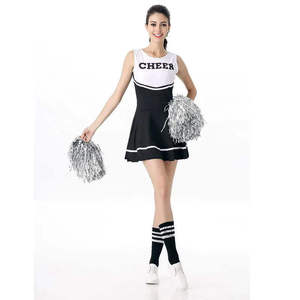 Conjunto de Uniforme de Porristas Personalizado al por Mayor, Top sin Mangas, Falda Plisada, Ropa Deportiva OEM para Mujeres y Niñas - Product Image 1