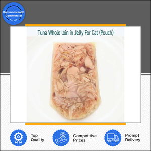 Viande de thon entière en gelée pour chats, qualité garantie, produit phare, alimentation premium pour toutes les races, provenant d'un fournisseur thaïlandais. - Product Image 4
