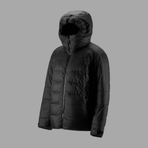 Nouvelle veste d'hiver noire à capuche pour homme, avec fermeture éclair, rembourrée, avec emplacements pour logo personnalisé, épaisse, streetwear, tissu polyester/coton - Product Image 3