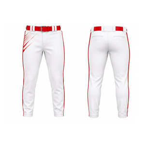 Ensemble d'uniformes de baseball haut de gamme, maillot et pantalon personnalisés sublimés pour les équipes, entraînement et matchs de compétition - Product Image 5