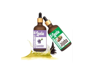 Paquete combinado de aceites aromáticos de lavanda y jojoba de 30 ml, aceites esenciales puros para hacer jabón y velas - Product Image 1