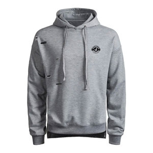 Sudadera cómoda con efecto desgastado para hombre, estilo casual urbano, con tela de calidad duradera. - Product Image 1