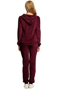 Ensemble de survêtement en velours pour homme, entièrement personnalisable, hiver, épais, 2 pièces, streetwear, taille adulte, soldes 2026 - Product Image 2