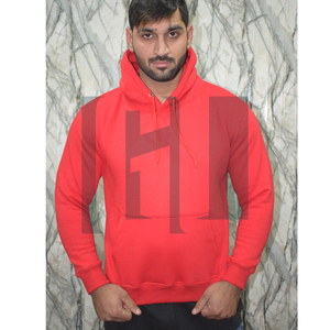 Sudadera con Capucha para Hombre, Nueva Moda 2026, Informal, 100% Poliéster, Forro de Algodón, Hombros Caídos, Talla Grande - Product Image 4
