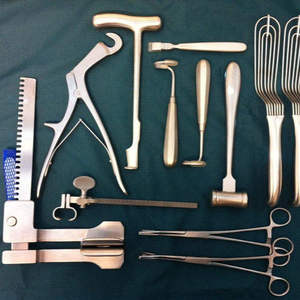 Ensemble d'instruments de chirurgie cardiothoracique en acier inoxydable, écarteur de côtes Finochietto, coupe-os de qualité médicale - Product Image 3